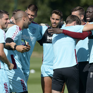 Hammers prepare for European date 