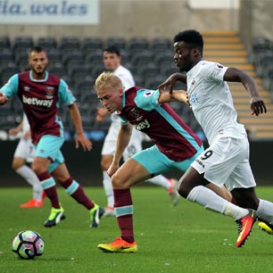 FT - Swansea City 2-0 West Ham United PL2 