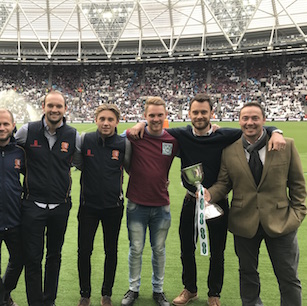 Essex cricketers enjoy London Stadium experience