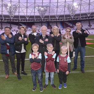 Families enjoy London Stadium experience   