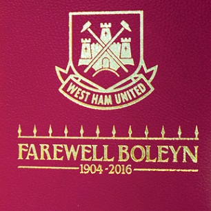 Special ‘Farewell Boleyn’ programmes go on sale