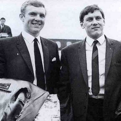 Bobby Moore and Brian Dear