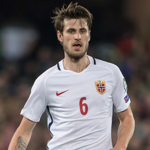 Havard Nordtveit in action for Norway