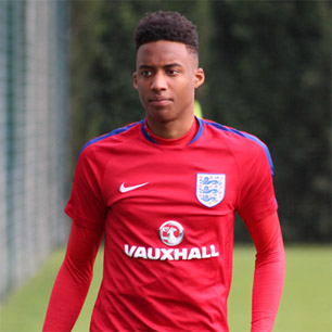 Nathan Trott has been selected in England's U20s