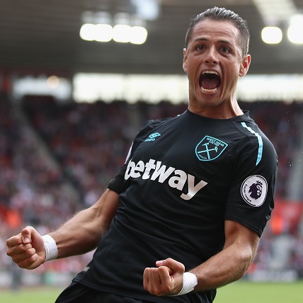 Chicharito is set to feature against Bolton Wanderers