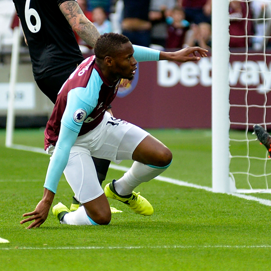 Diafra Sakho scores the winning goal against Swansea