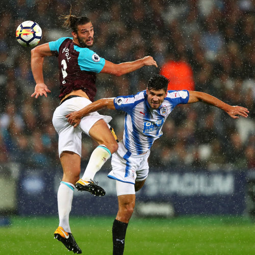 Andy Carroll against Huddersfield