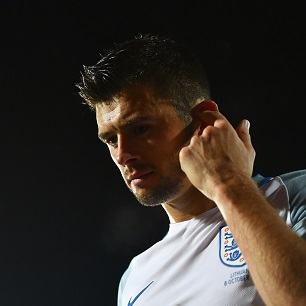 Aaron Cresswell enjoyed his full England debut in Lithuania