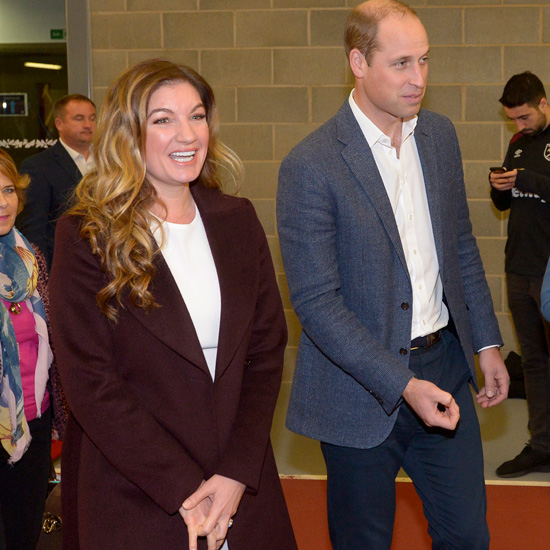 The Vice-Chairman with Prince William