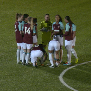 West Ham Ladies beat Worthing 2-0