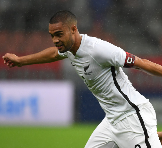 Winston Reid in action for New Zealand