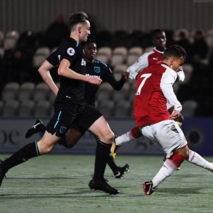 Arsenal's U23s beat West Ham 3-0