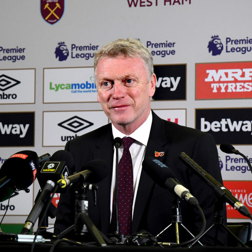 David Moyes attends his first West Ham press-conference