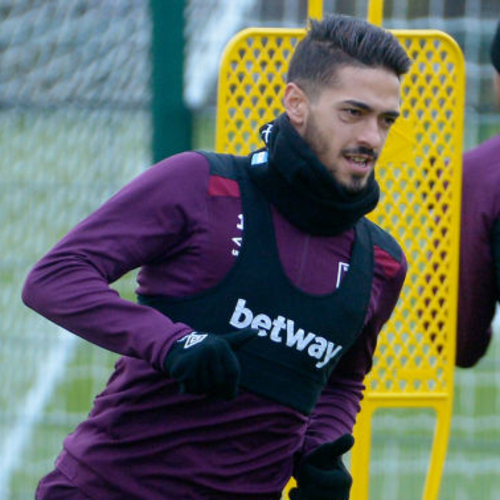 Lanzini in training