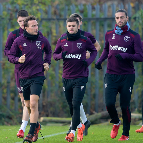 Cresswell in training