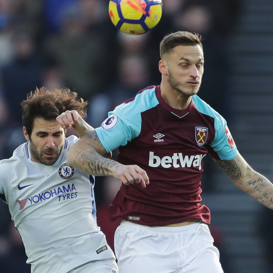 Marko Arnautovic celebrates his goal