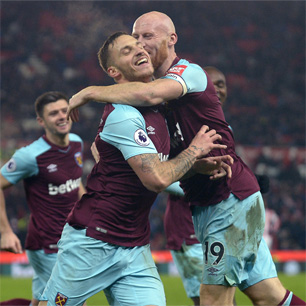 Stoke City 0-3 West Ham United