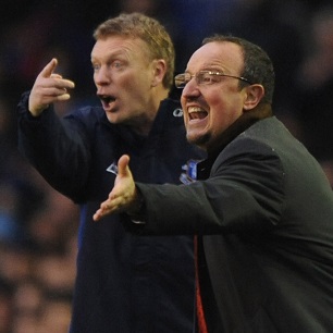 David Moyes and Rafael Benitez