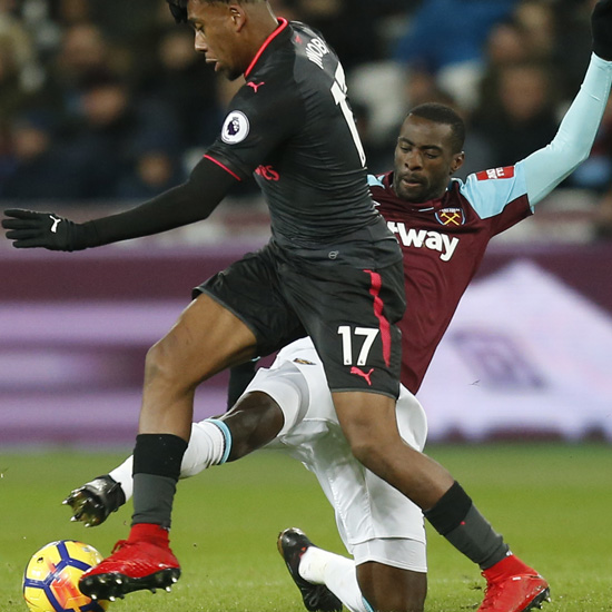 Pedro Obiang challenges Alexis Sanchez