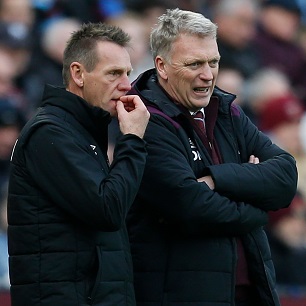 Stuart Pearce and David Moyes