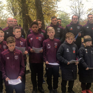 West Ham's U12s