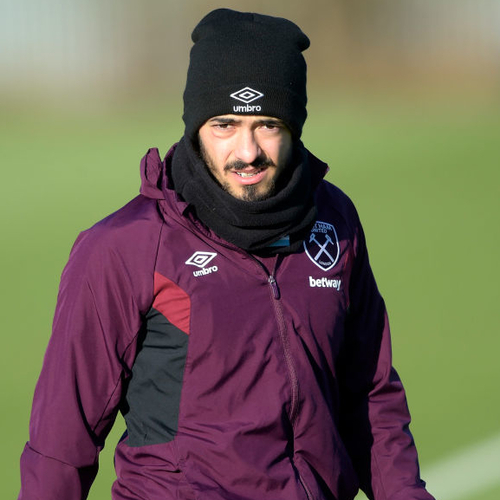 Lanzini in training