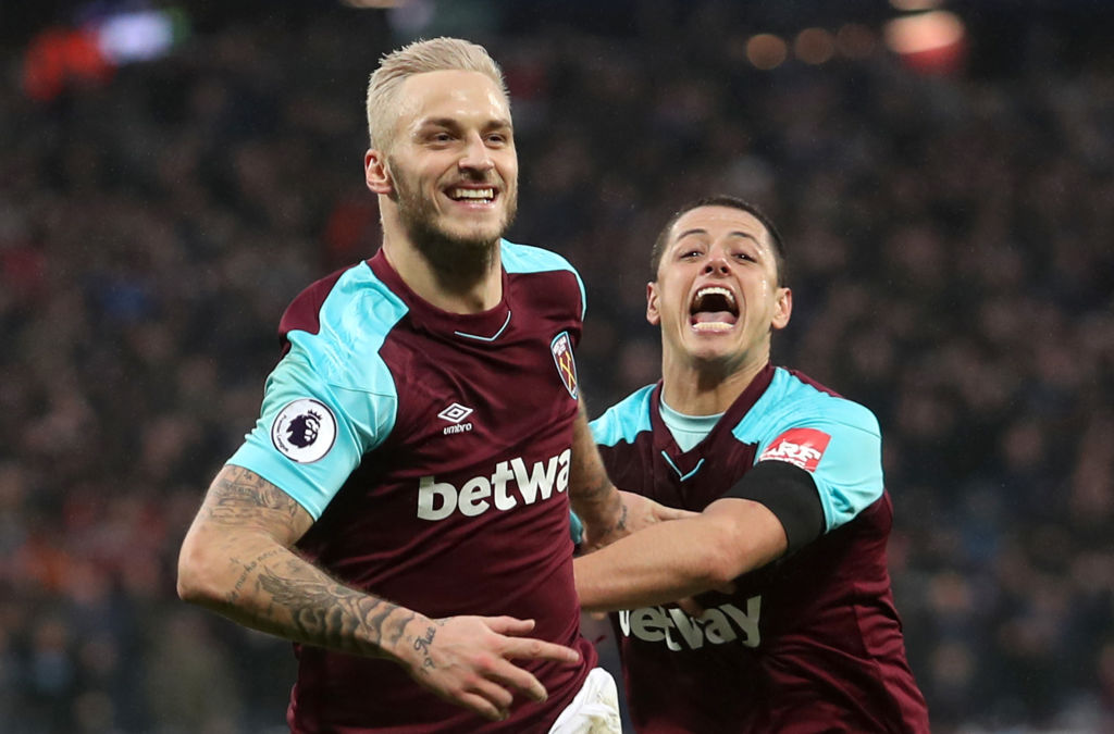 Arnautovic y Chicharito