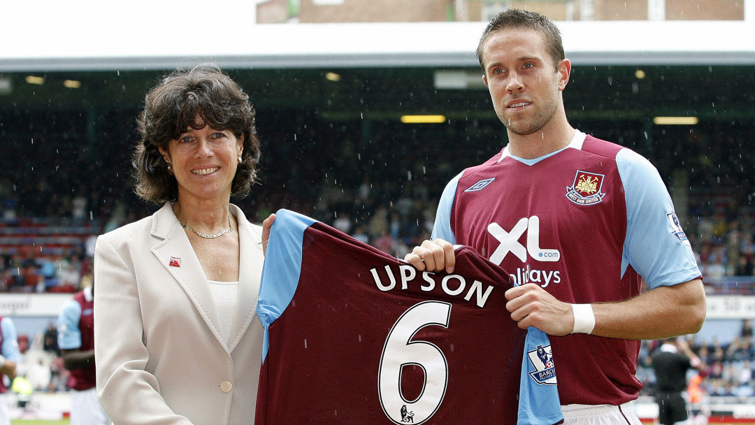 Stephanie Moore and Matthew Upson