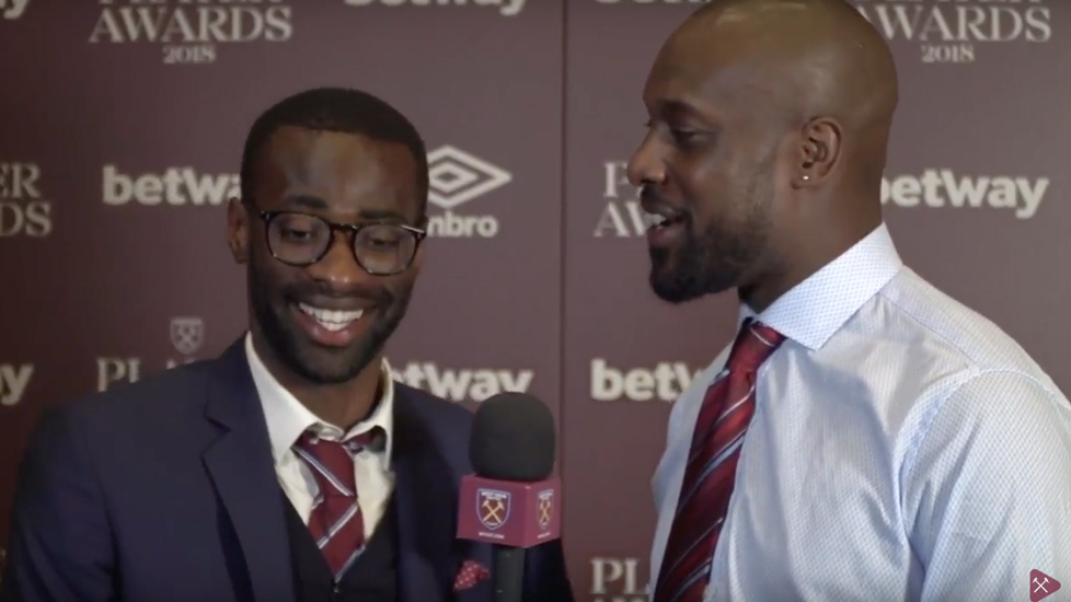 Pedro Obiang and Carlton Cole