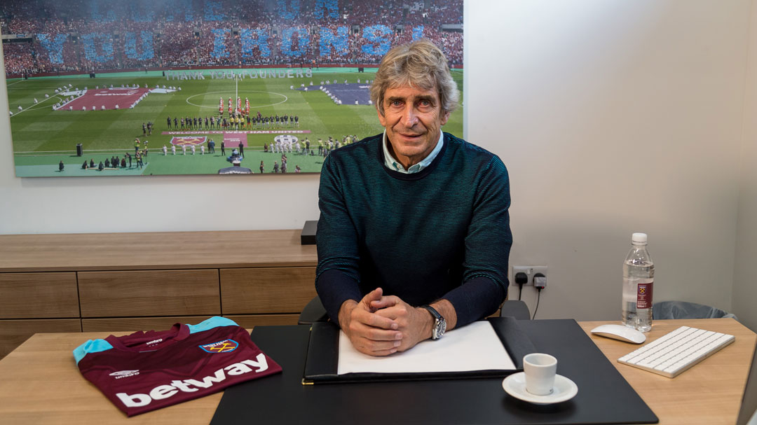 Manuel Pellegrini is West Ham United's new manager