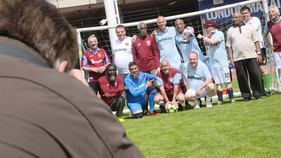 London Stadium hosts 150Club walking football