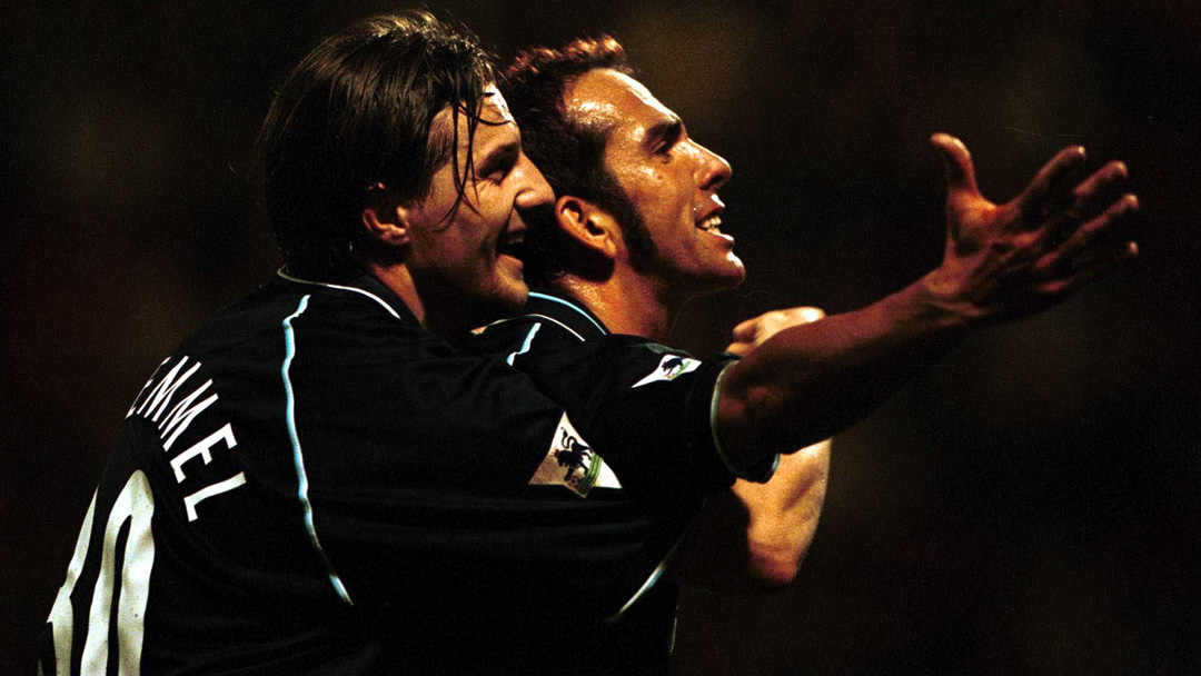 Sebastian Schemmel with Paolo Di Canio