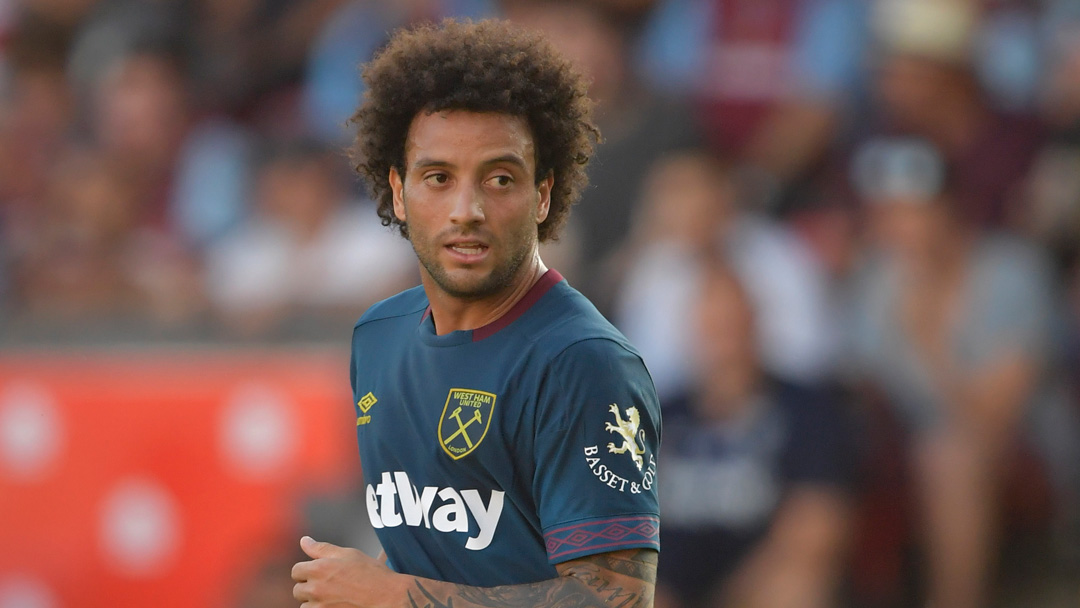 Felipe Anderson in pre-season action against Aston Villa