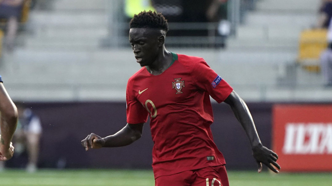 Quina in action in the UEFA European U19 Championship final