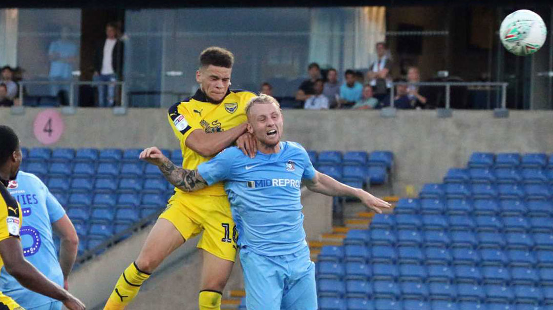 Marcus Browne scores for Oxford United