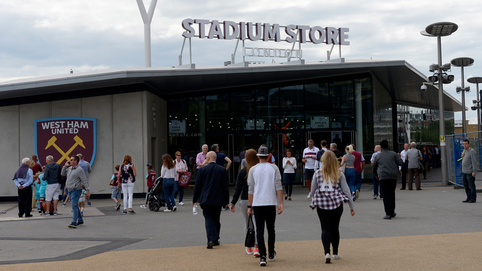 The West Ham United Stadium Store