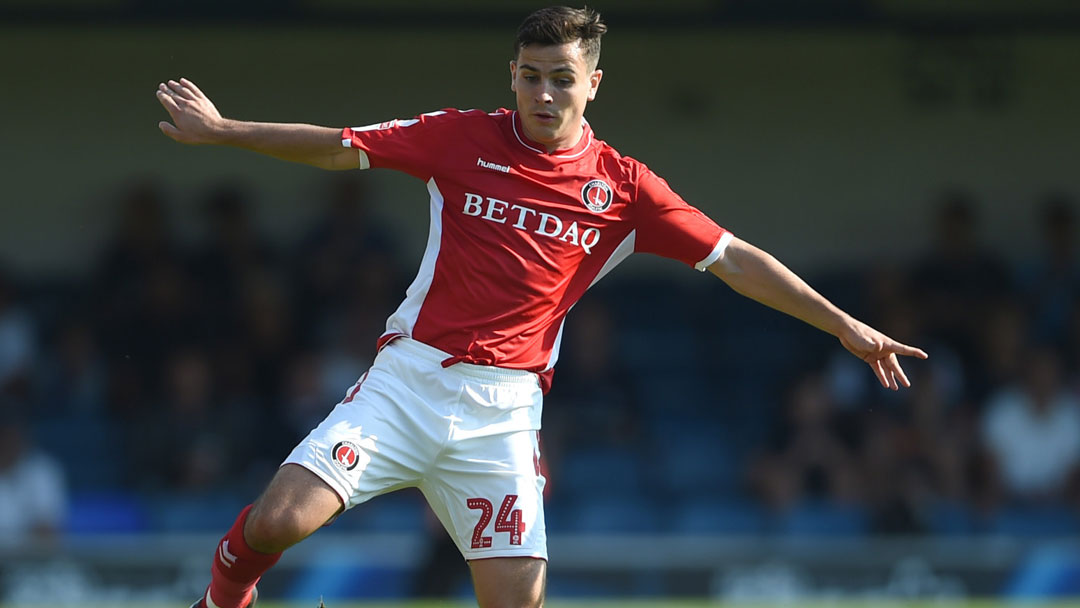 Josh Cullen in action for Charlton Athletic