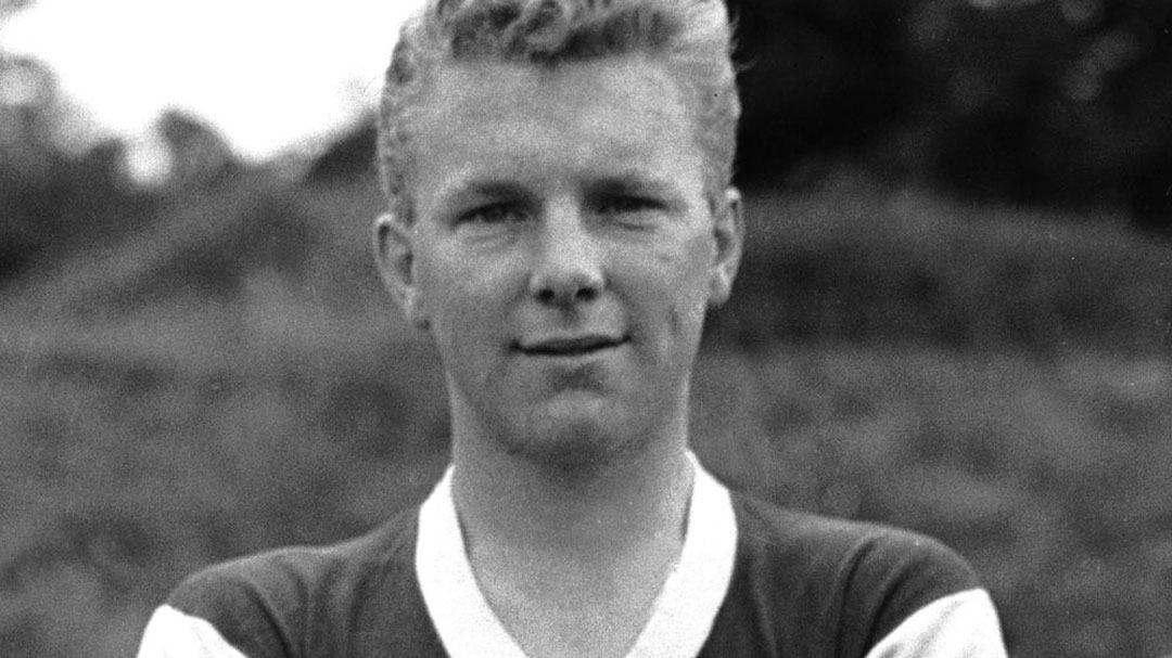 A teenage Bobby Moore 