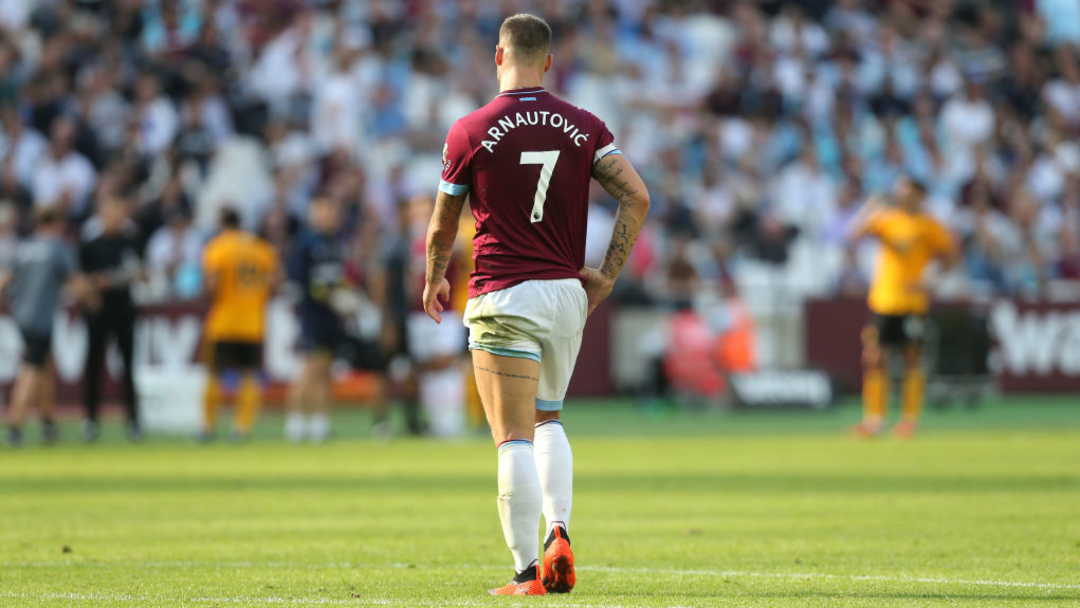 Marko Arnautovic in training