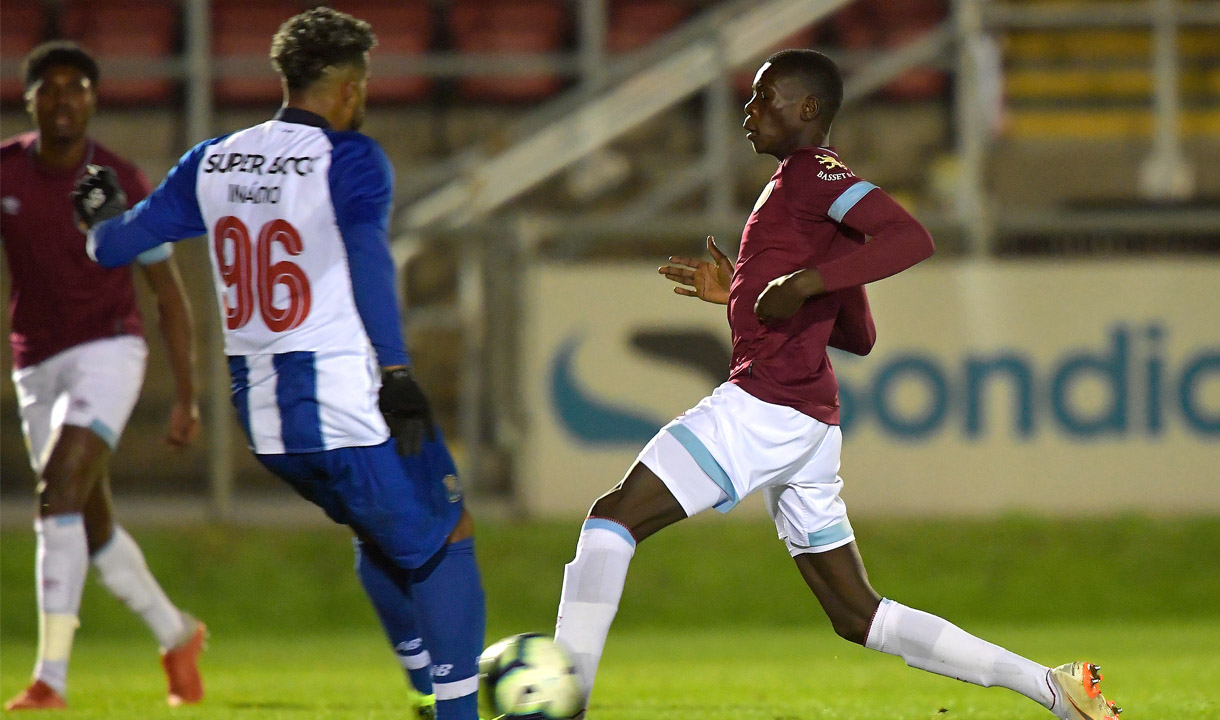 Live: West Ham U23 v FC Porto