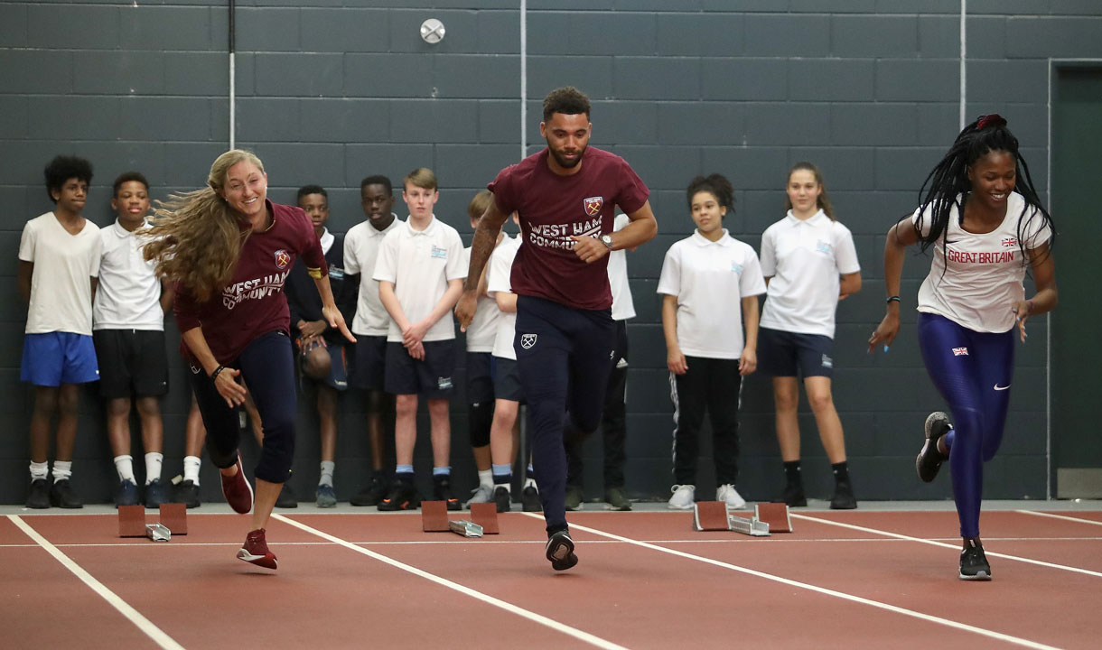 Ryan Fredericks at the Players' Project launch