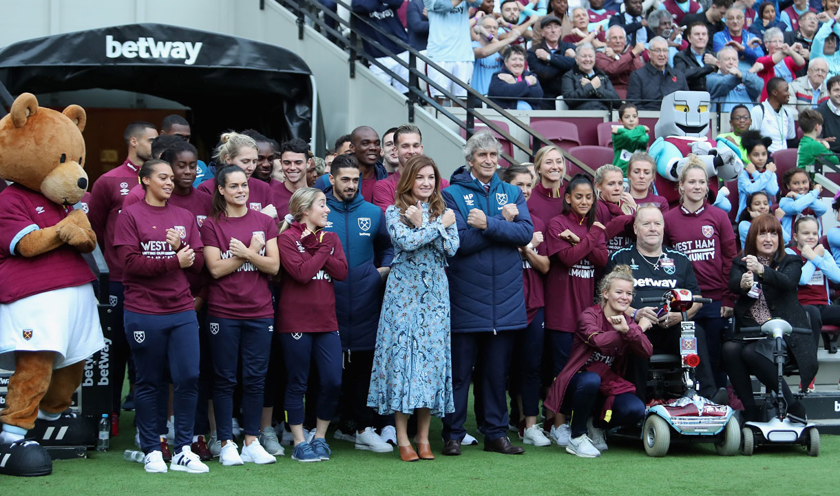 Karren Brady launches the Players' Project