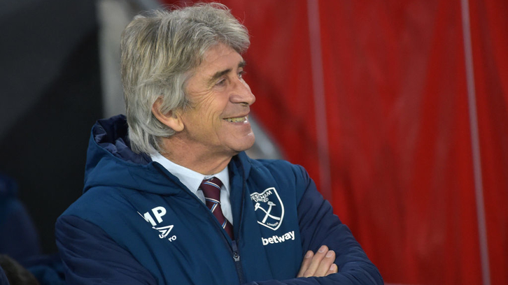Manuel Pellegrini smiles as West Ham beat Southampton
