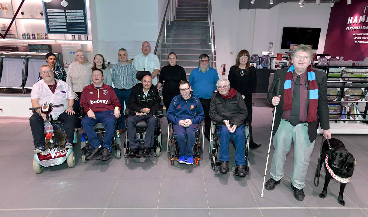 Members of the Disabled Supporters' Board