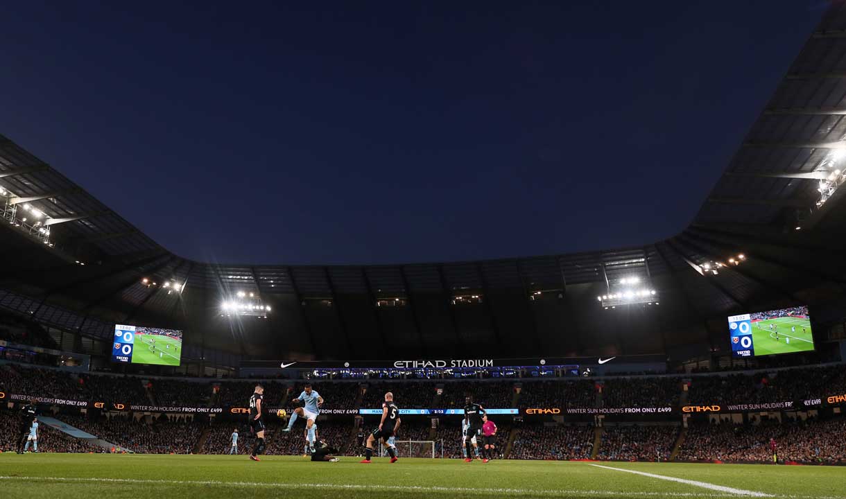 The Etihad Stadium