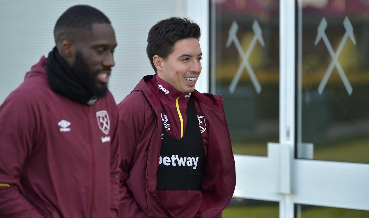 Samir Nasri and Arthur Masuaku