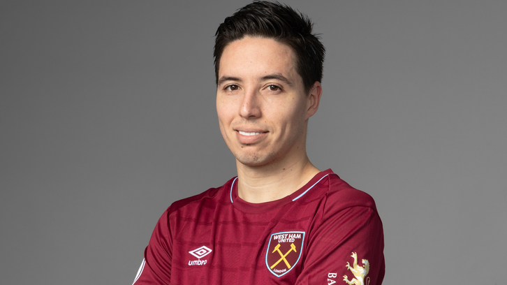 Samir Nasri signs for West Ham United