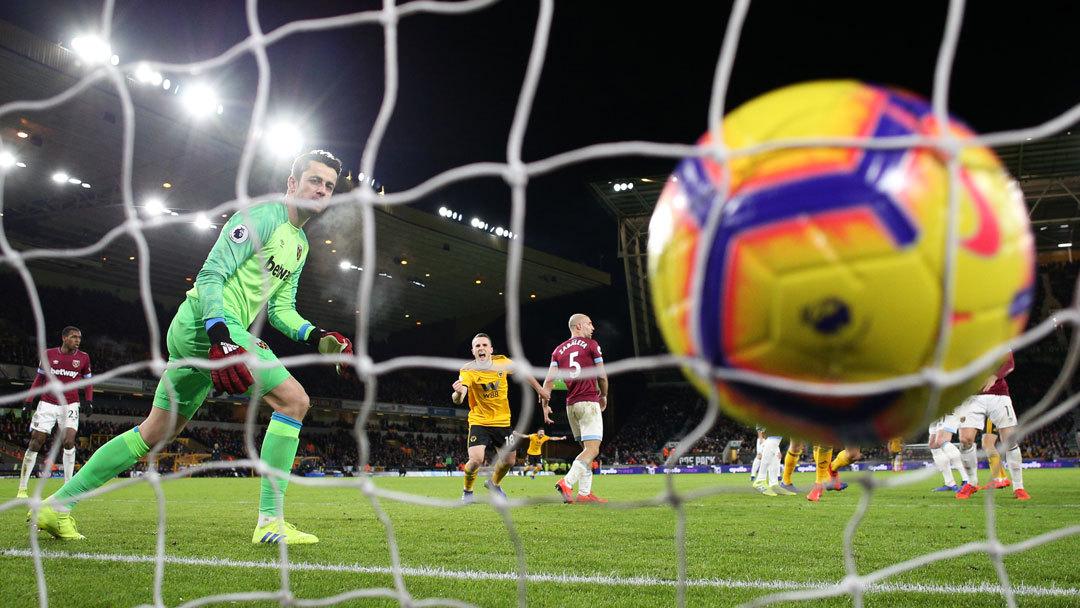 West Ham concede at Wolves