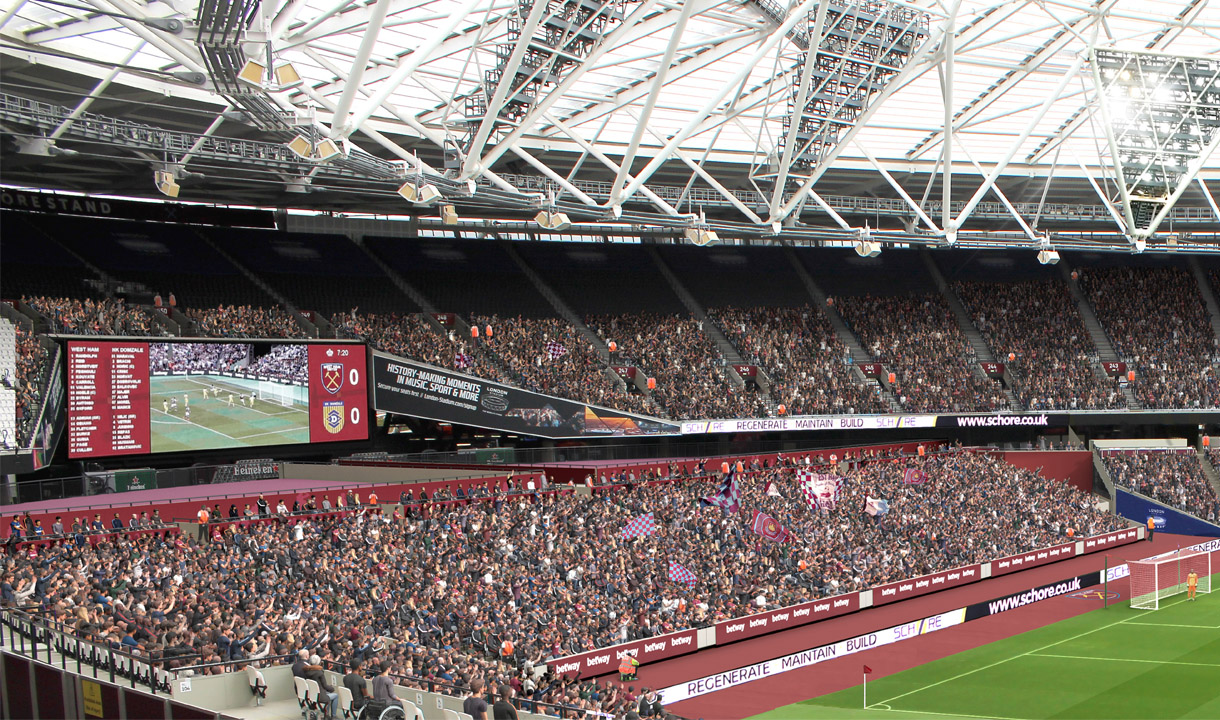 London Stadium seating plans presented to fans