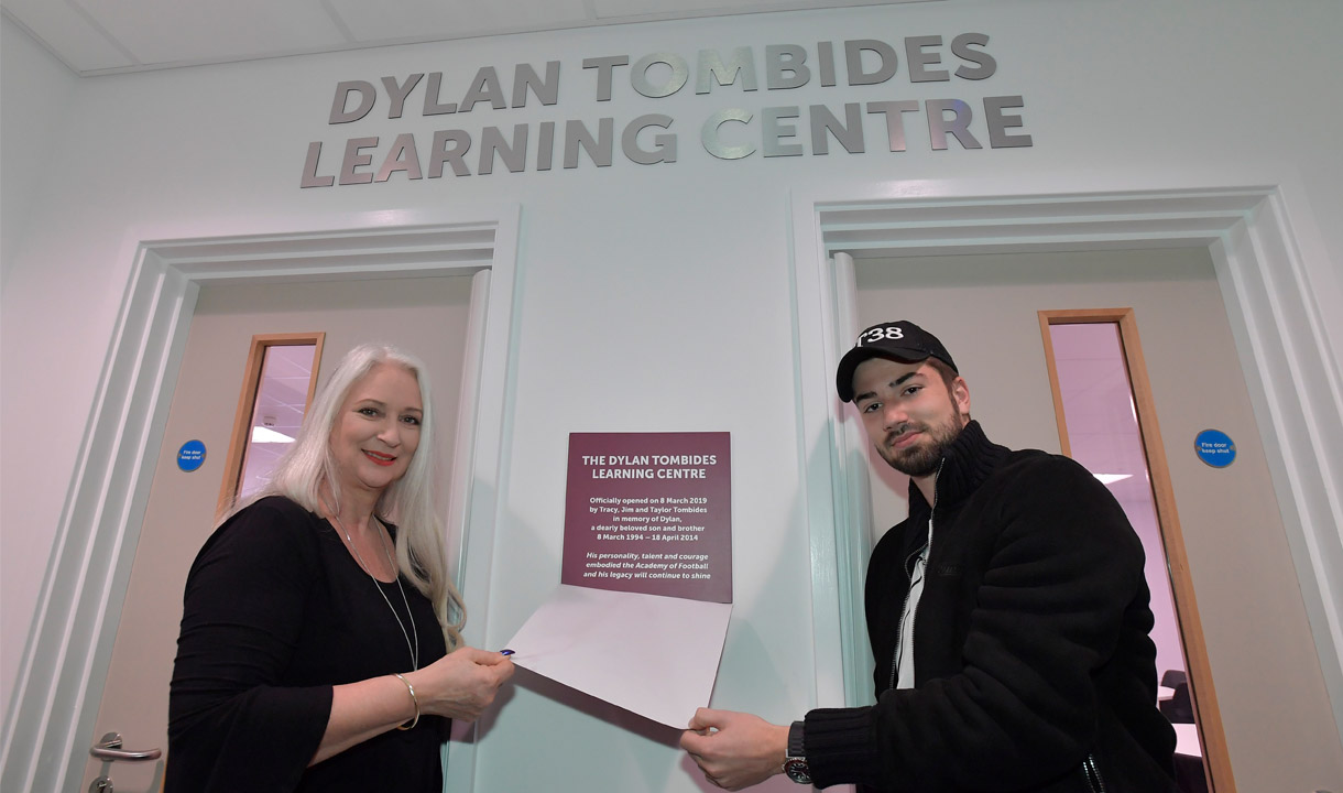 Dylan Tombides Learning Centre unveiled